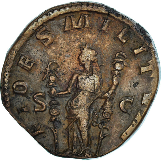 Mince,
Filip I,
Sestertius