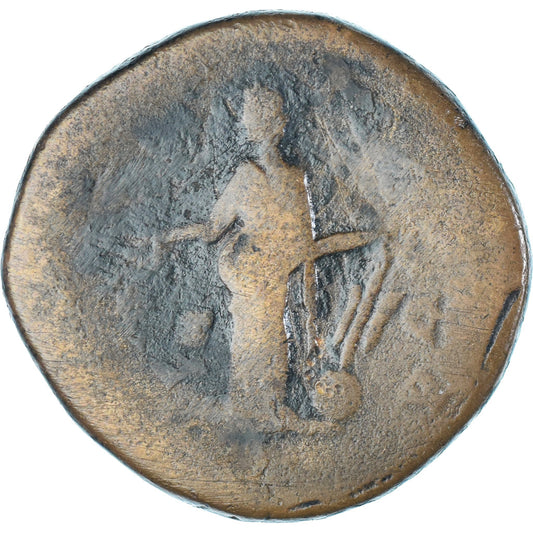 Mince,
crispina,
Sestertius