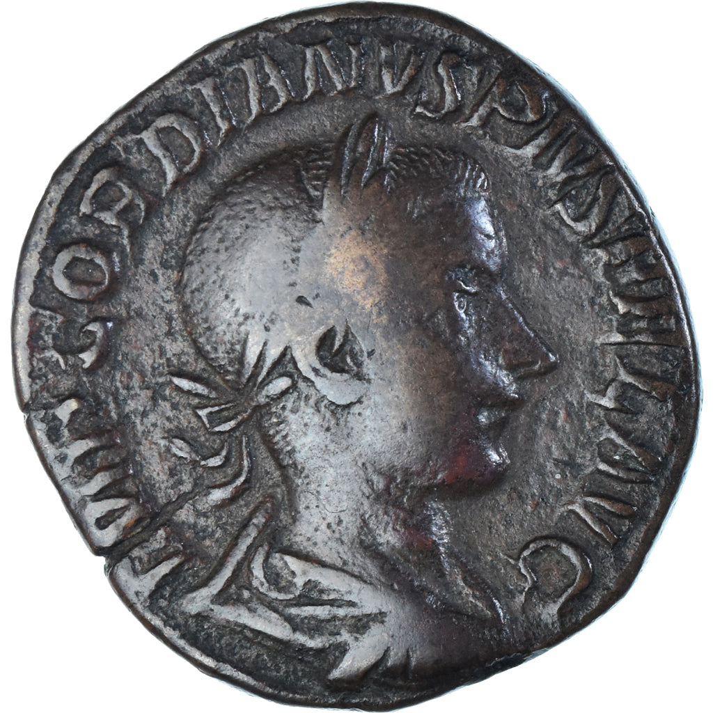 Mince,
Gordian III,
Sestertius