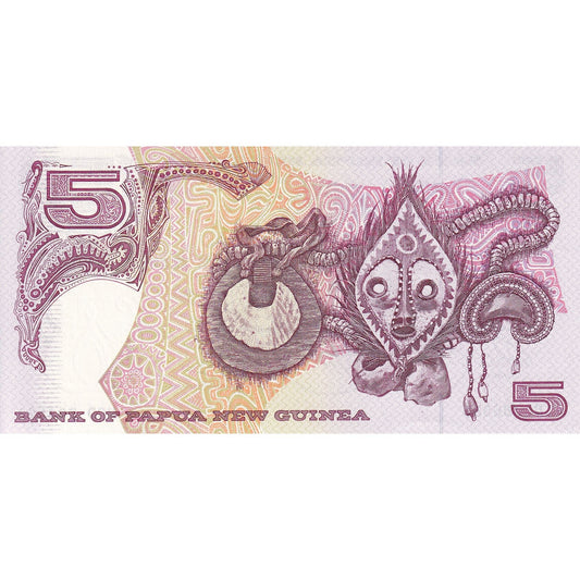 Bankovka,
Papua Nová Guinea,
5 Čína