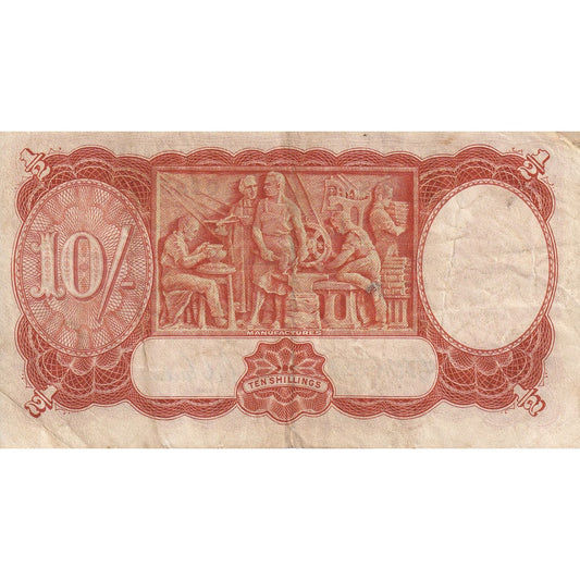Bankovka,
Austrálie,
10 šilinků