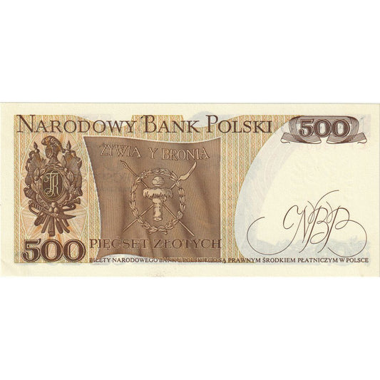 Polsko,
500 zlotých,
1982-06-01