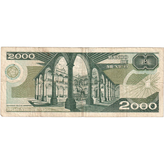 Mexiko,
2000 pesos,
1984-10-30