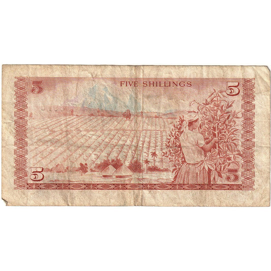 Keňa,
5 šilinků,
1978