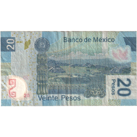 Mexiko,
20 pesos,
2006