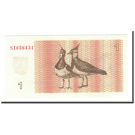 Bankovka,
Litva,
1 (talonas)