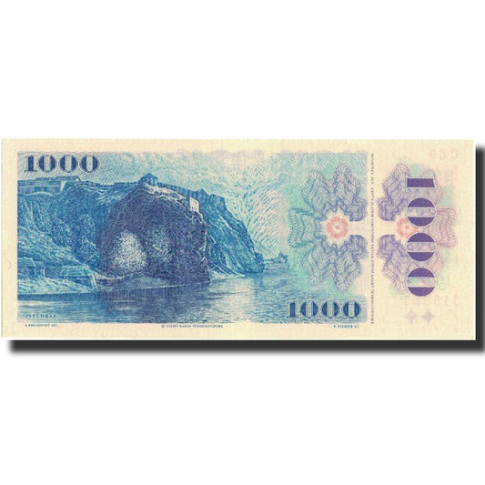 Bankovka,
Česká republika,
1000 korun
