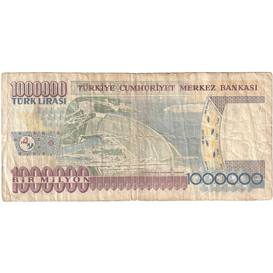 Turecko,
1 000 000 lir,
1970-10-14