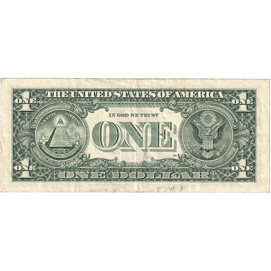 Spojené státy,
1 dolar,
VF(30-35)