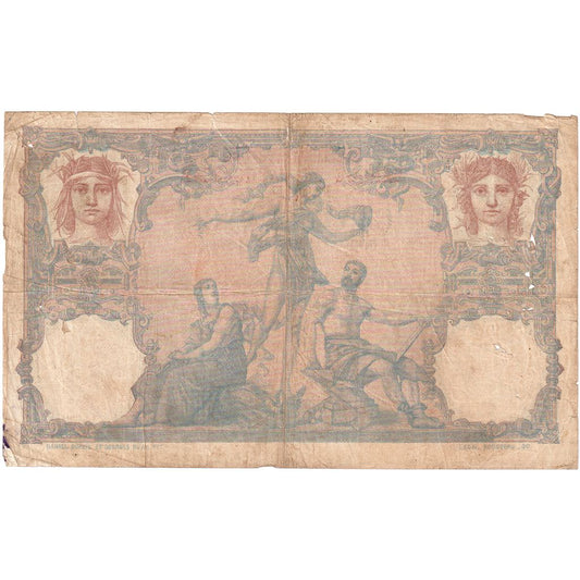 Madagaskar,
100 franků,
1893