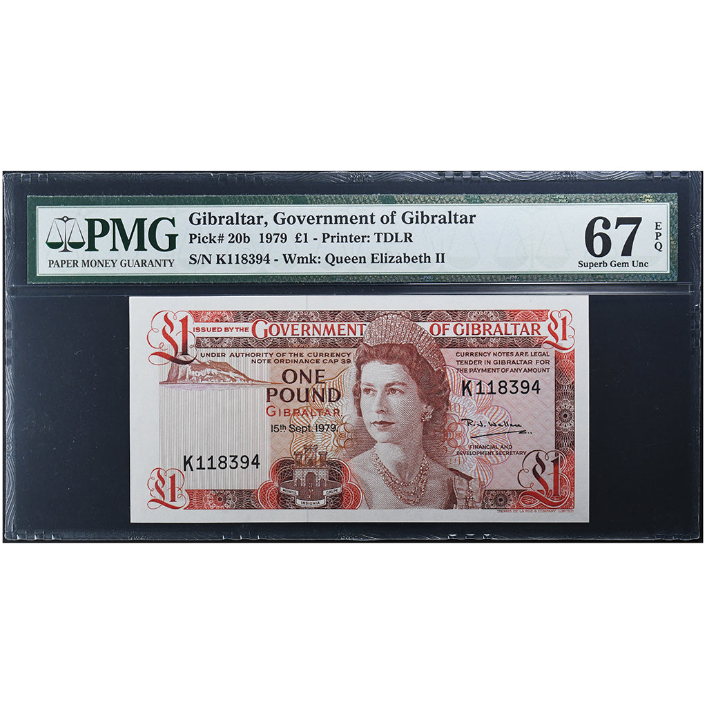 Gibraltar,
1 libra,
1979-09-15