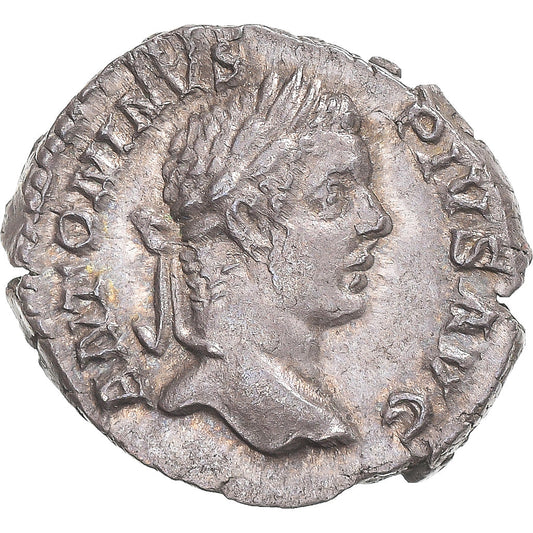 Mince, 
  
  Caracalla, 
  
  denár