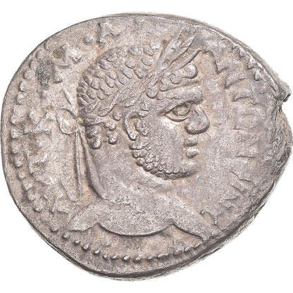 Mince, 
  
  Caracalla, 
  
  Tetradrachm