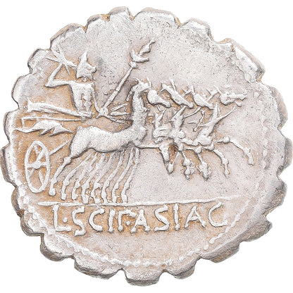 Mince, 
  
  Scipia, 
  
  Denár Serratus