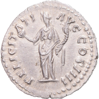Mince, 
  
  Antoninus Pius, 
  
  denár