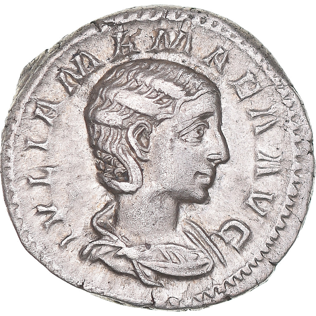 Mince, 
  
  Julia Mamaea, 
  
  denár