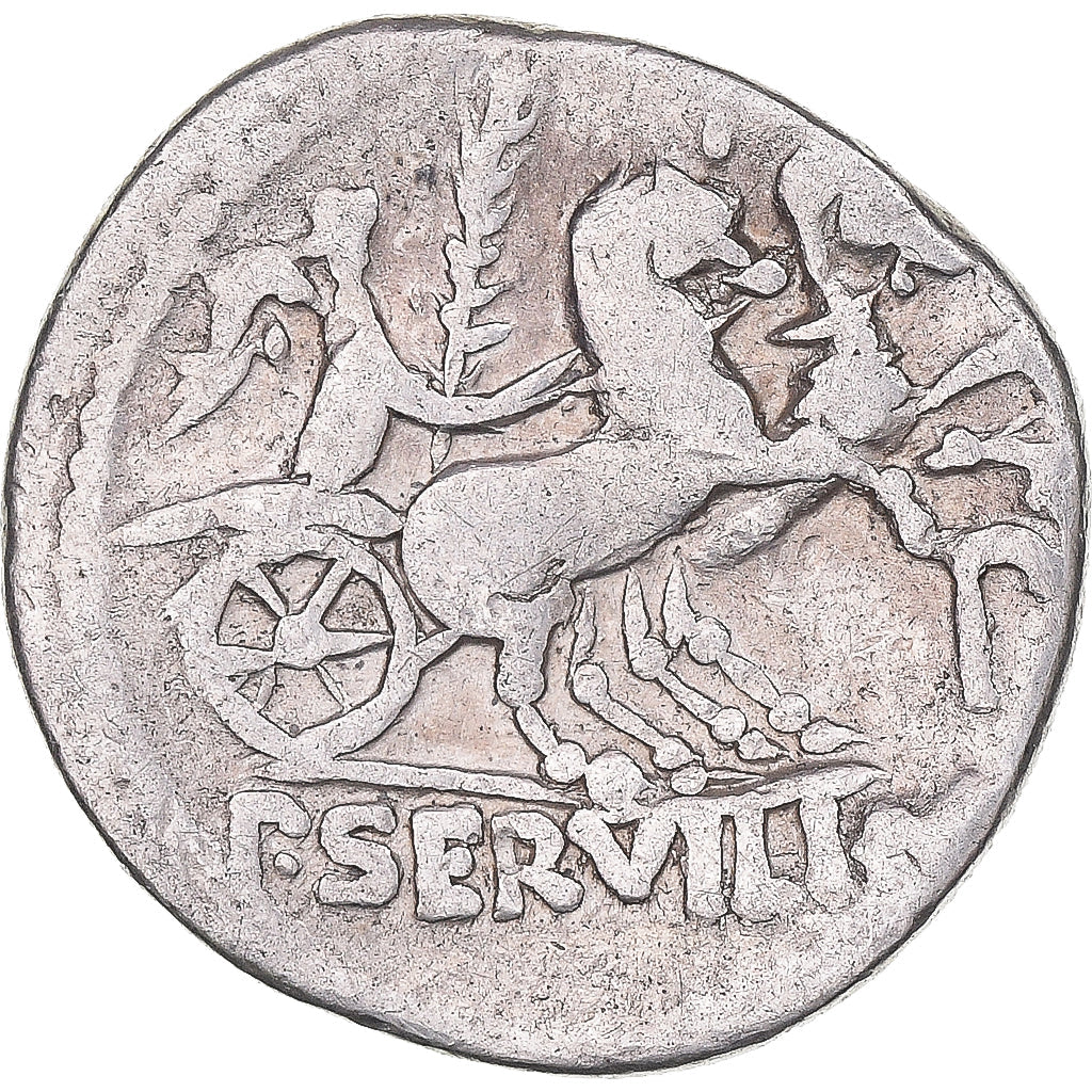 Mince, 
  
  Servilia, 
  
  denár