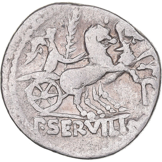 Mince, 
  
  Servilia, 
  
  denár