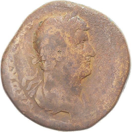 Mince, 
  
  Hadrián, 
  
  Sestertius