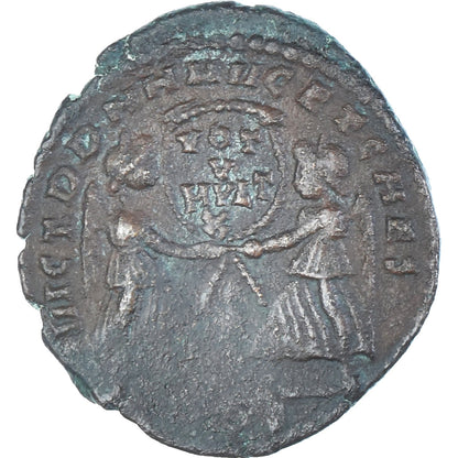 Mince, 
  
  Decentius, 
  
  Follis