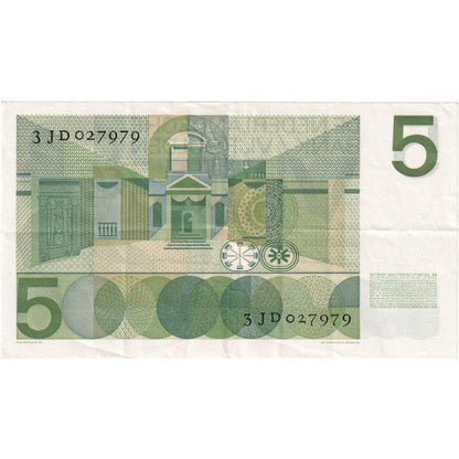 Nizozemí, 
  
  5 zlatých, 
  
  1966-04-26