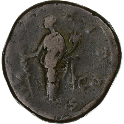 Faustyně II. 
  
  Sestertius, 
  
  161-176