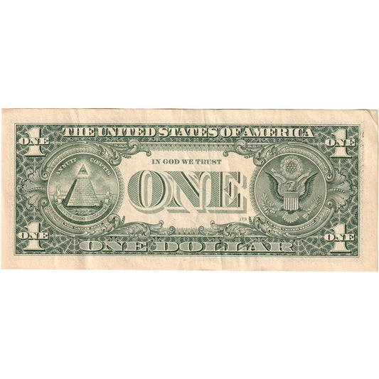 Spojené státy, 
  
  1 dolar, 
  
  UNC(63)
