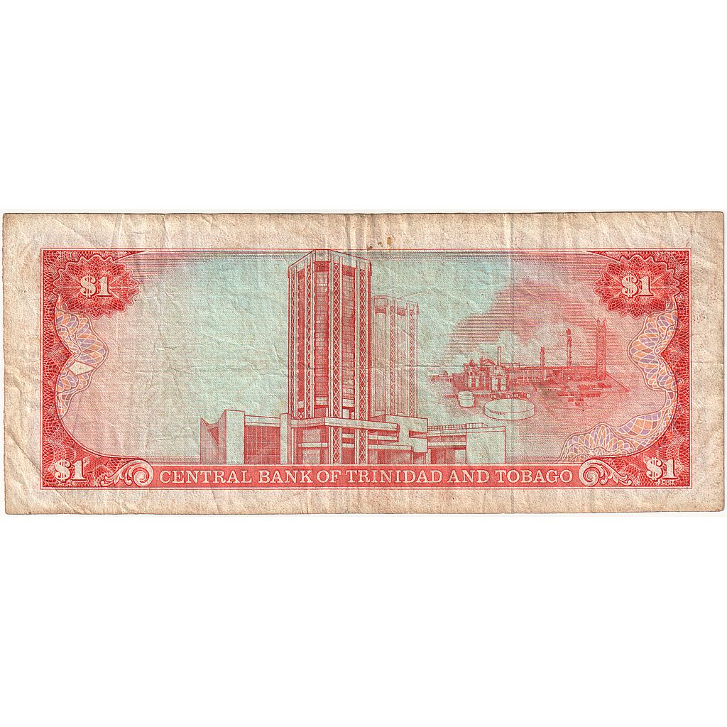 Trinidad a Tobago, 
  
  1 dolar, 
  
  Nedatováno (1985)