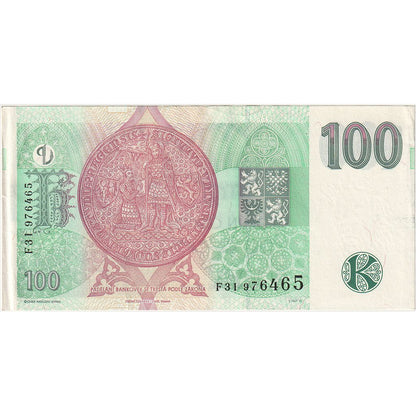 Česká republika, 
  
  100 korun, 
  
  1997