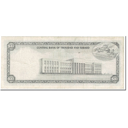 Trinidad a Tobago, 
  
  10 dolarů, 
  
  Nedatováno (1964)