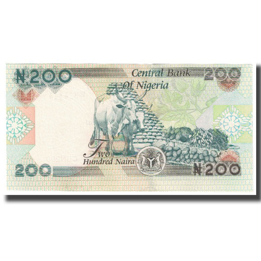 Bankovka, 
  
  Nigérie, 
  
  200 Naira