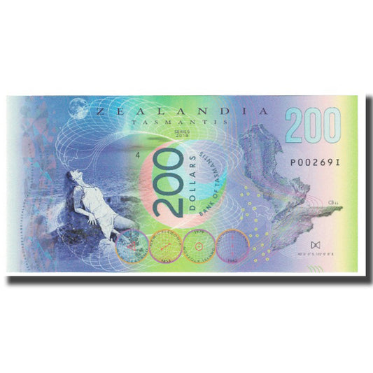 Bankovka, 
  
  Austrálie, 
  
  200 dolarů