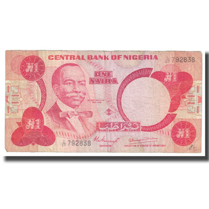 Bankovka, 
  
  Nigérie, 
  
  1 Naira