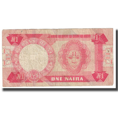 Bankovka, 
  
  Nigérie, 
  
  1 Naira