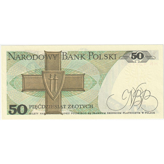 Bankovka, 
  
  Polsko, 
  
  50 zlotých