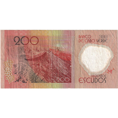 Bankovka, 
  
  Kapverdy, 
  
  200 escudo