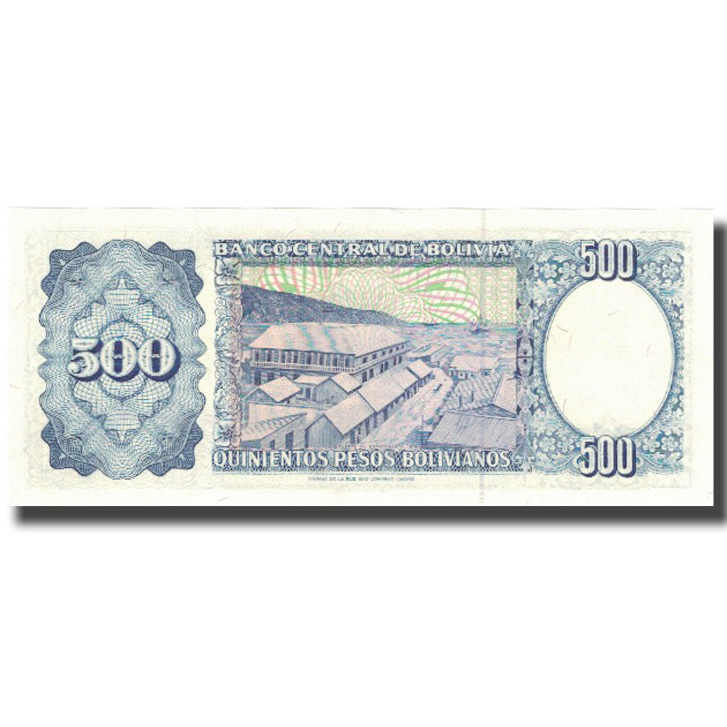 Bankovka, 
  
  Bolívie, 
  
  500 bolíviánských pesos
