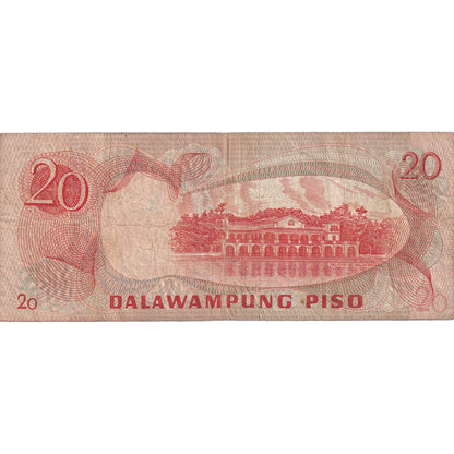 Bankovka, 
  
  Filipíny, 
  
  20 Piso