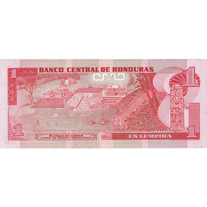 Bankovka, 
  
  Honduras, 
  
  1 Lempira